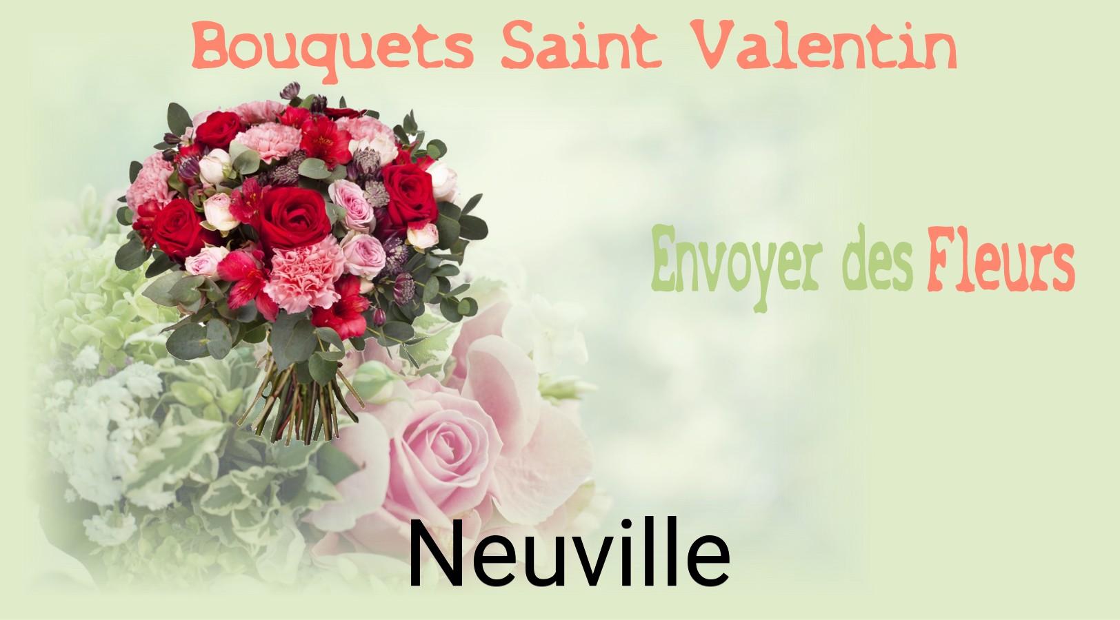 Roses de Saint-Valentin livrées à Neuville